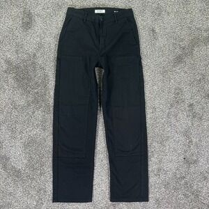 Carhartt WIP Relaxed Straight Double Knee Pants Mens 25 Black Durable Workwear